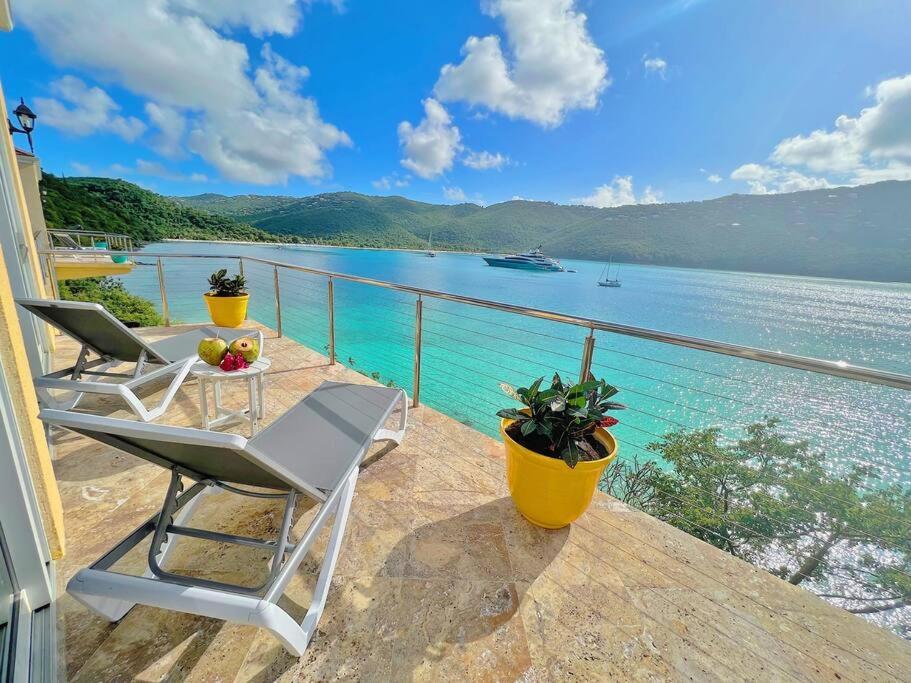 Sailfish Villa Luxury Beachfront Estate Magens Bay Cruz Bay Exterior photo